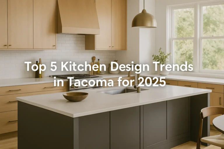 5 Kitchen Design Trends in Tacoma for 2025