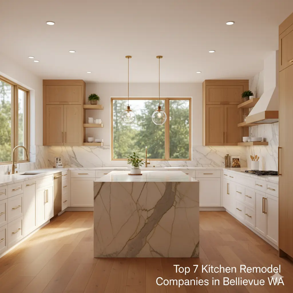 Top 7 Kitchen Remodel Companies in Bellevue WA