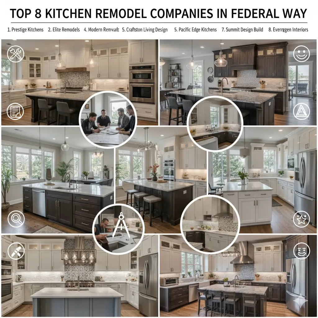 Top 8 Kitchen Remodel Companies in Federal Way