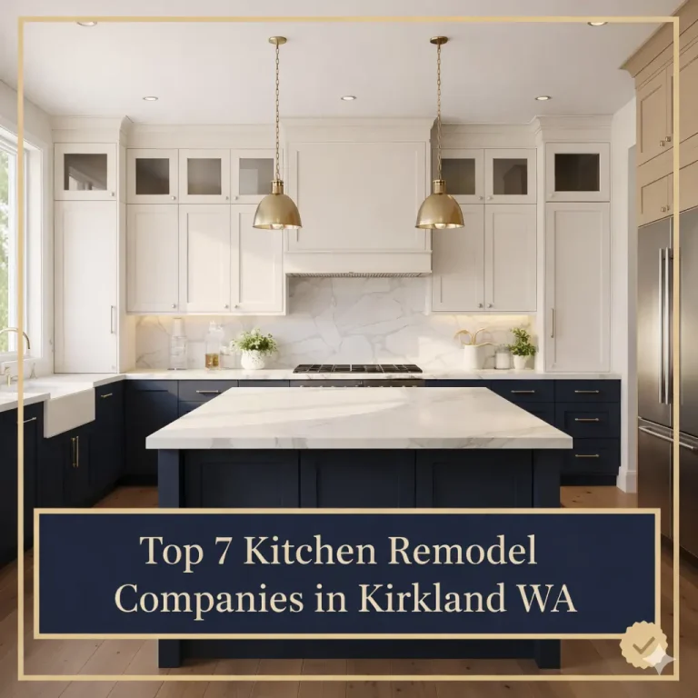 Top 7 Kitchen Remodel Companies in Kirkland WA